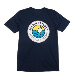 seabin project logo men's t-shirt