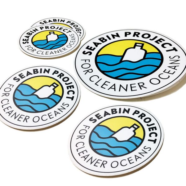 seabin project logo stickers
